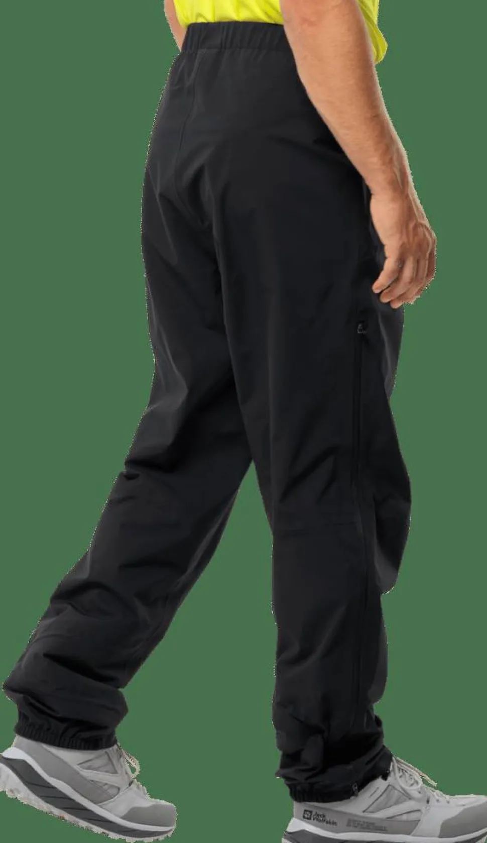 Jack Wolfskin Men's Rainy Days 3-Layer Pants Black