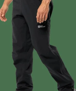 Jack Wolfskin Men's Rainy Days 3-Layer Pants Black