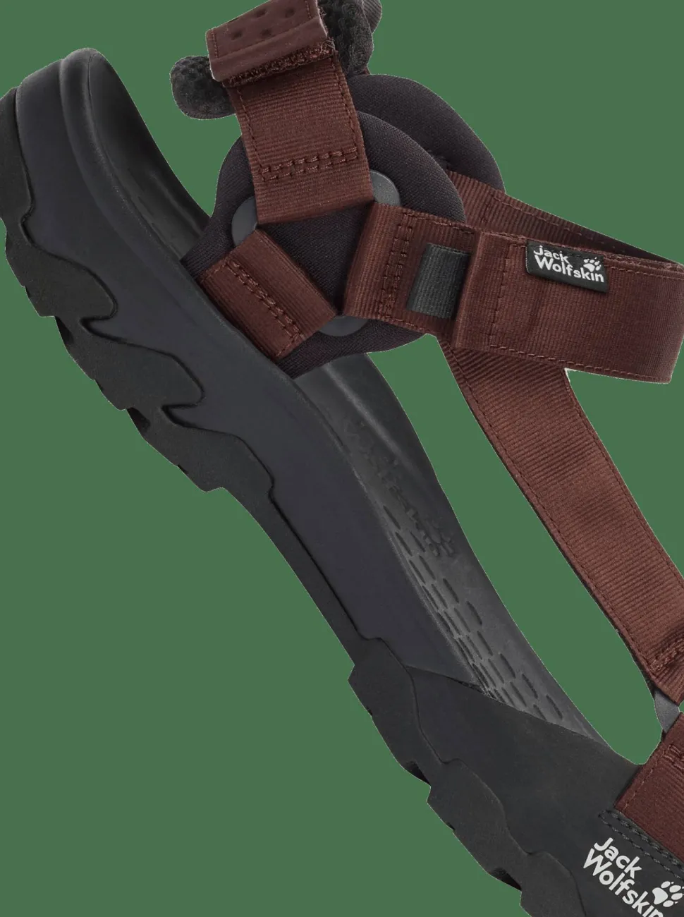 Jack Wolfskin Men's Ridge Sandal Dark Mahogany
