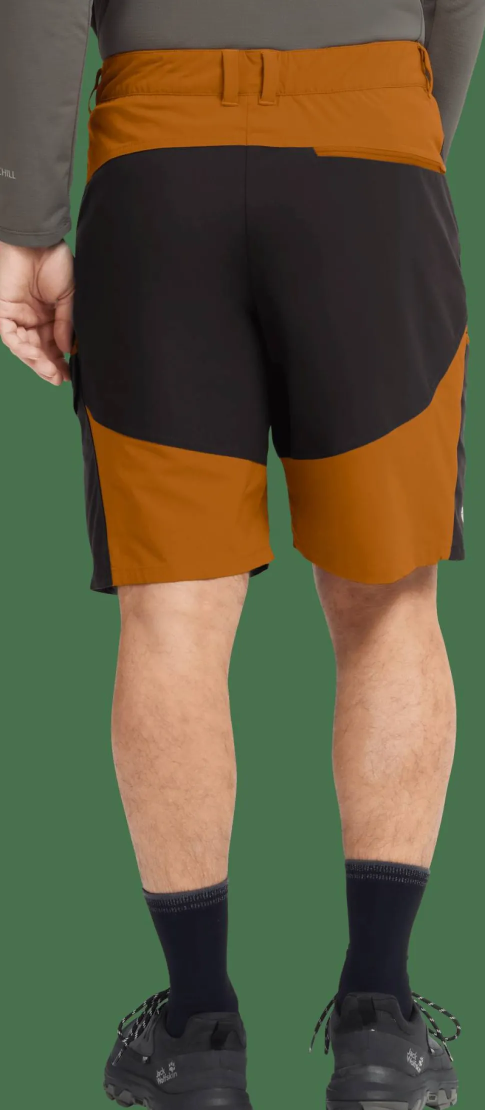 Jack Wolfskin Men's Ridge Hike Shorts Autumn Leaves