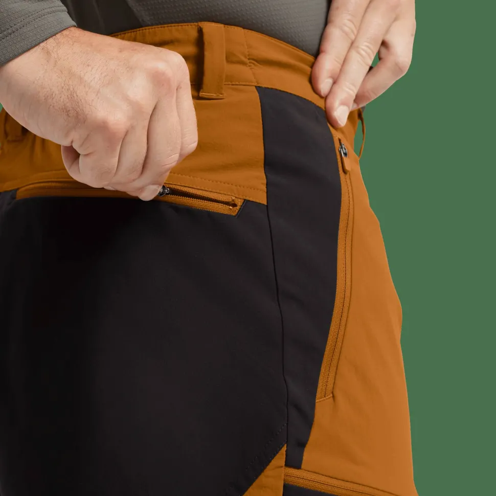 Jack Wolfskin Men's Ridge Hike Shorts Autumn Leaves