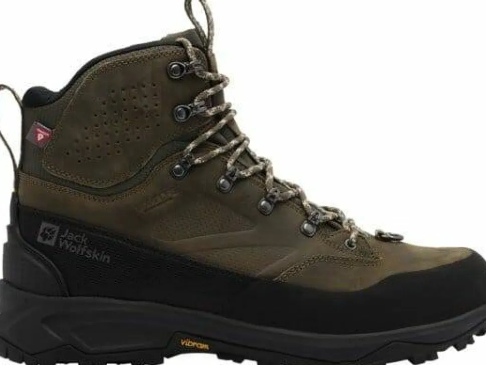 Jack Wolfskin Men's Terraquest Arctic Texapore Mid Cold Coffee
