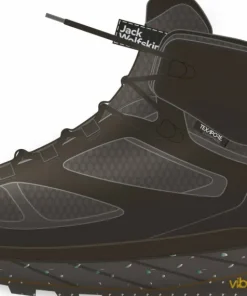 Jack Wolfskin Men's Terraventure Texapore Mid Black