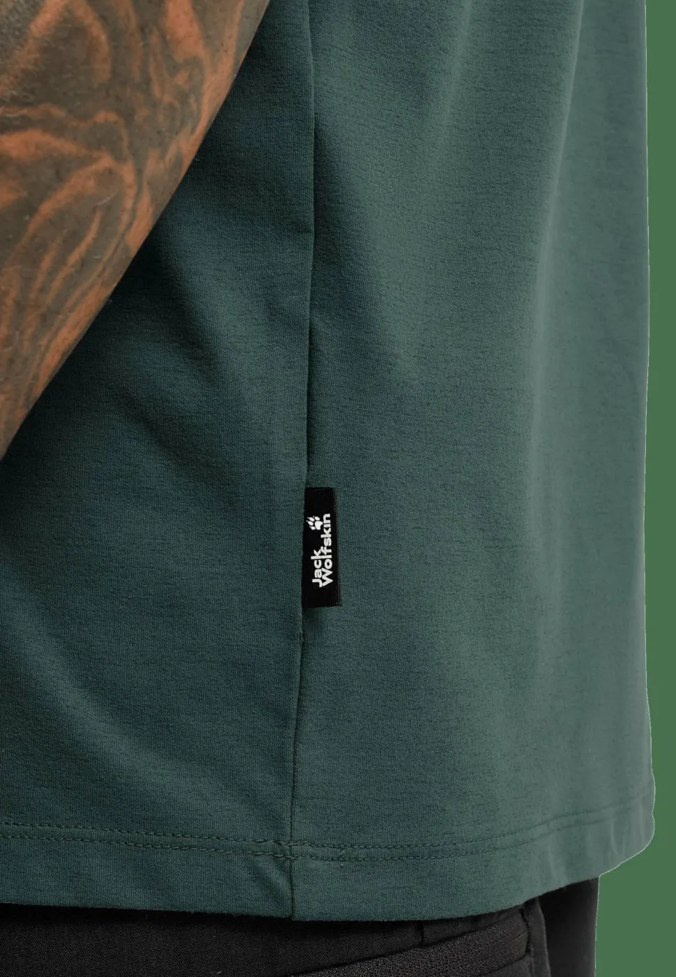 Jack Wolfskin Men's Travel T Green