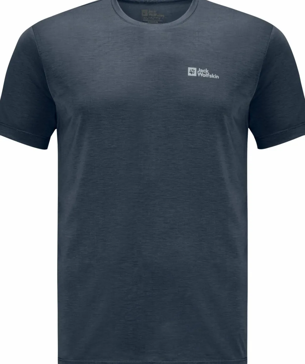 Jack Wolfskin Men's Vonnan Shortsleeve Tee Midnight Sky