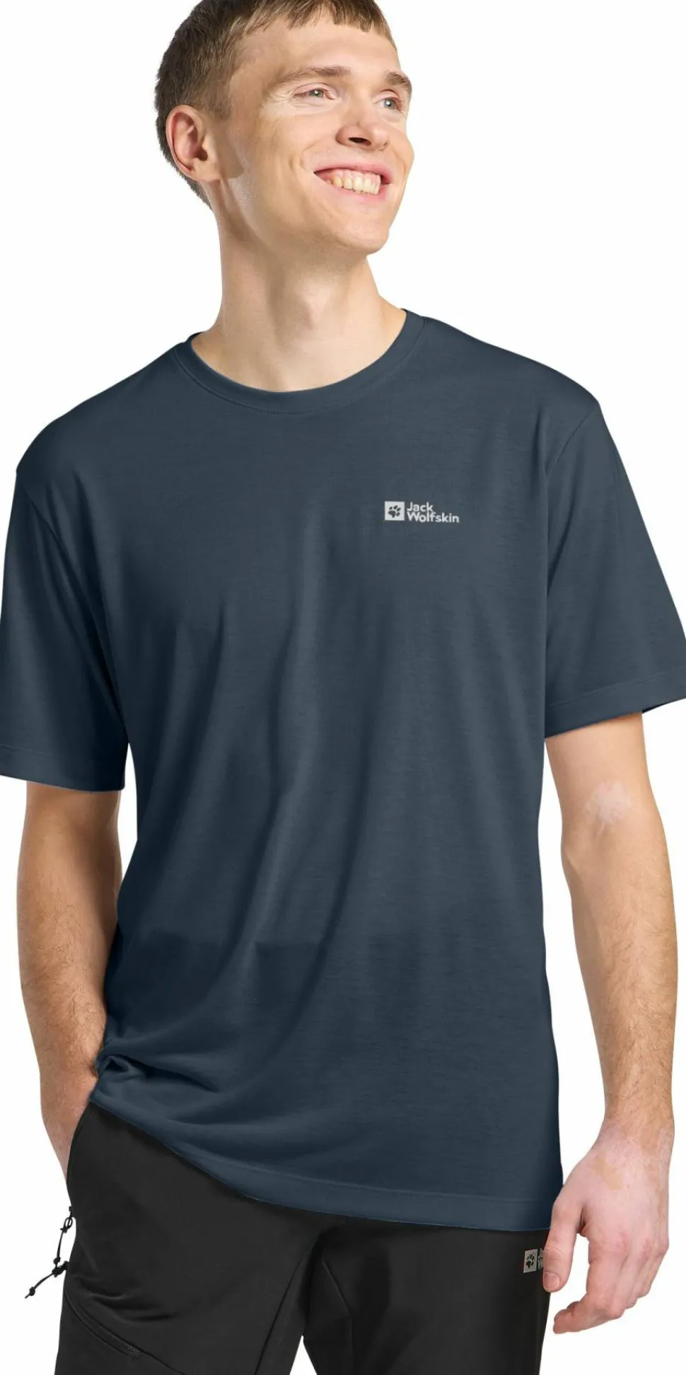 Jack Wolfskin Men's Vonnan Shortsleeve Tee Midnight Sky