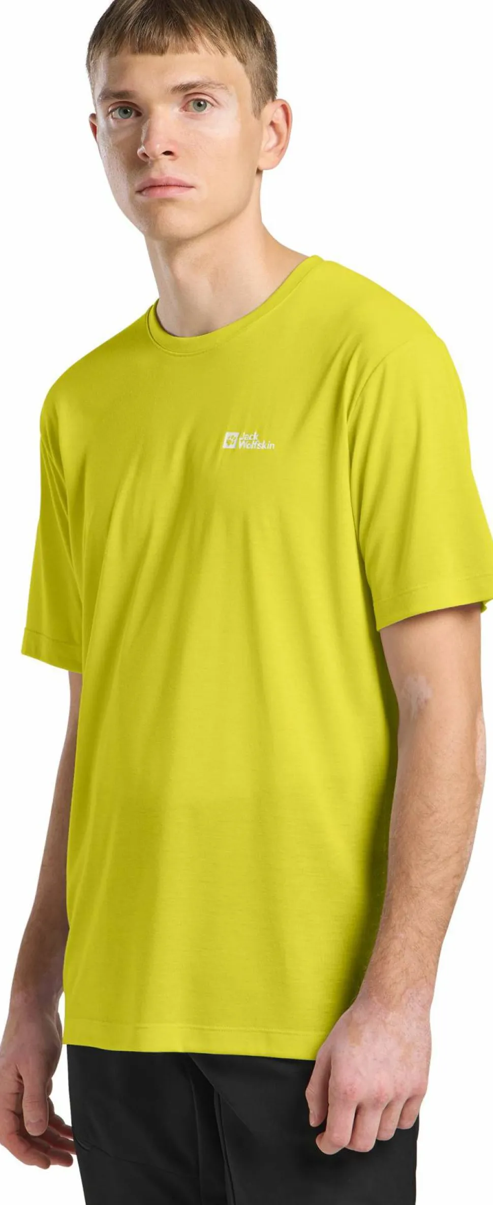 Jack Wolfskin Men's Vonnan Shortsleeve Tee Chartreuse