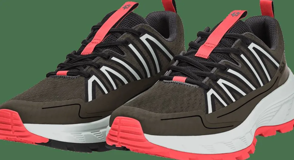 Jack Wolfskin Men's Wild Hike Low Obsidian Moss