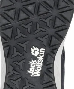Jack Wolfskin Men's Woodland 2 Texapore Mid Dark Blue / Red