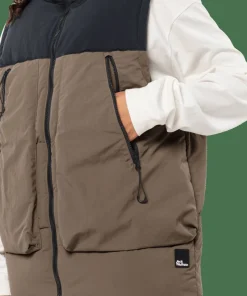 Jack Wolfskin Unisex Dellbrueck Vest Chestnut