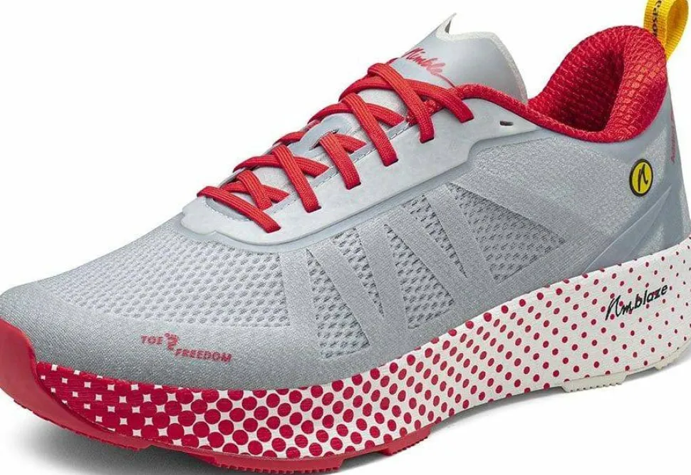 Joe Nimble Men's Addict Pro-R Grey/Red
