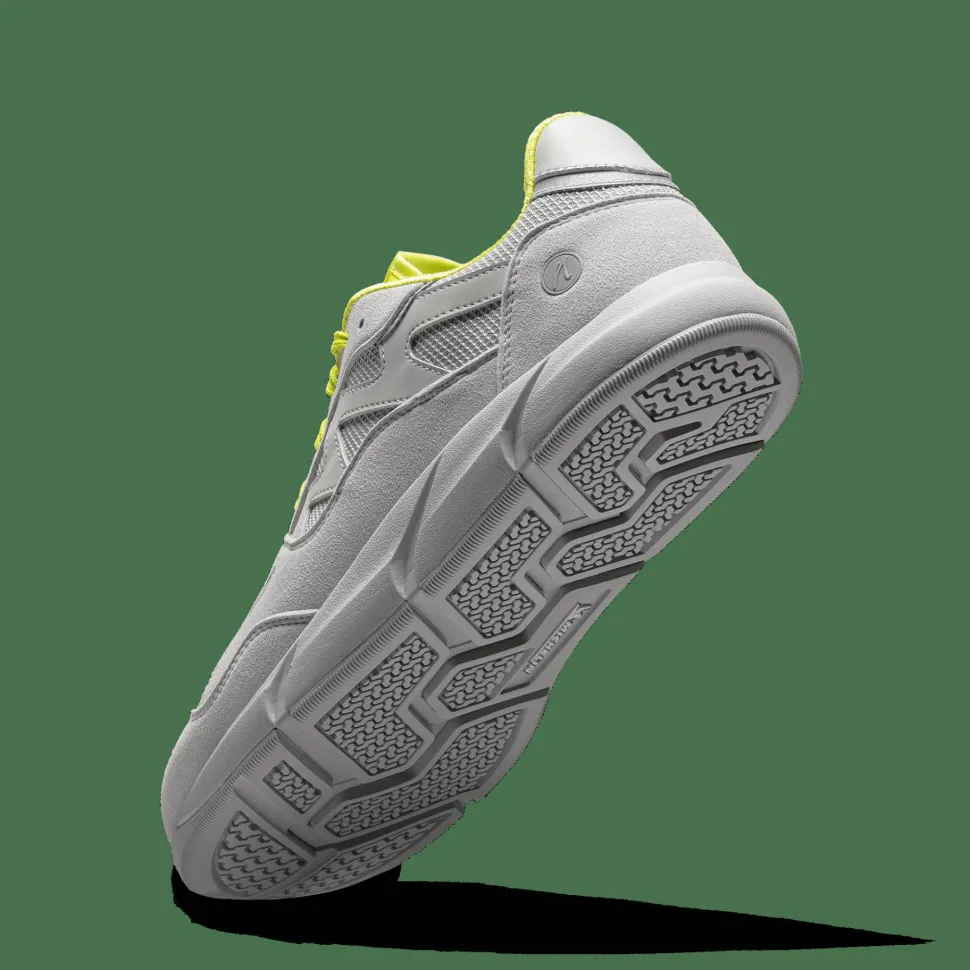 Joe Nimble Men's Sneaker Addict Gray/yellow