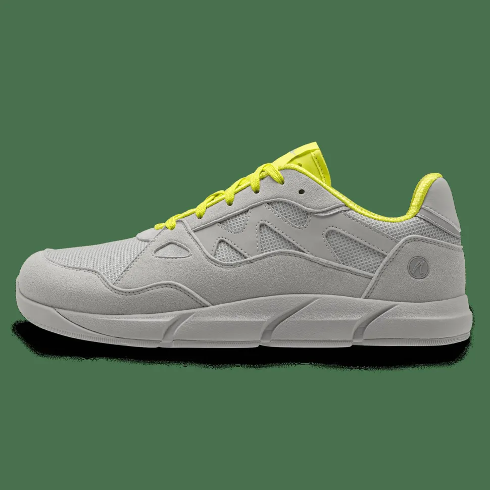 Joe Nimble Men's Sneaker Addict Gray/yellow