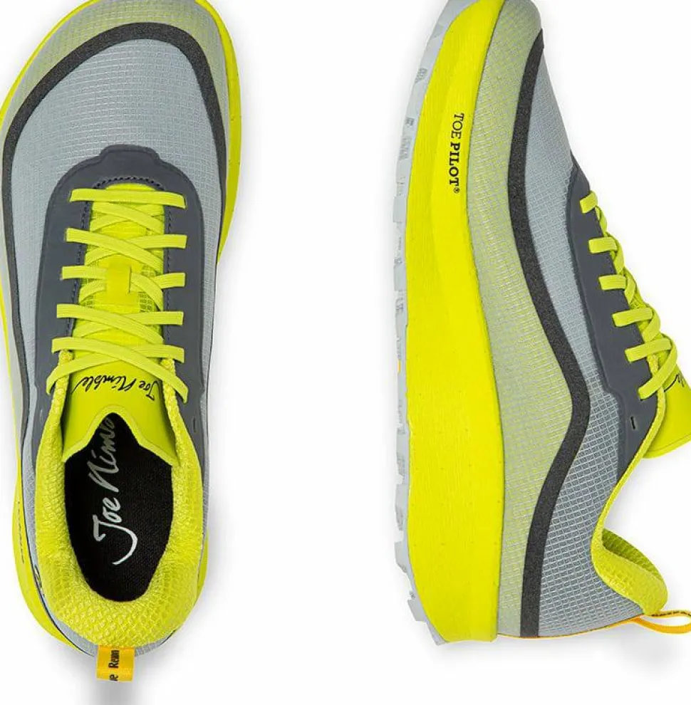Joe Nimble Men's Trail Addict Flow Yellow/Grey