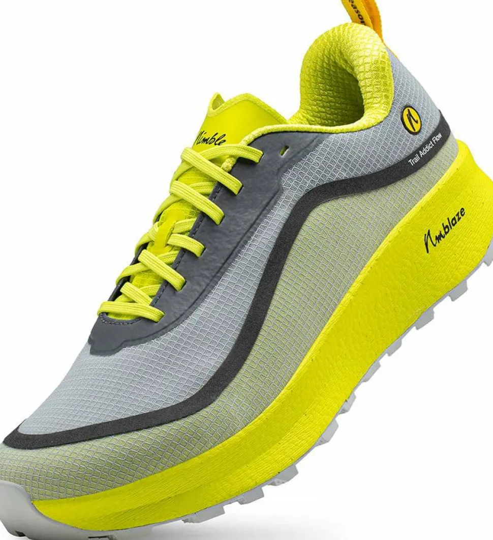 Joe Nimble Men's Trail Addict Flow Yellow/Grey