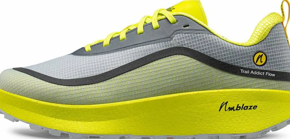 Joe Nimble Men's Trail Addict Flow Yellow/Grey