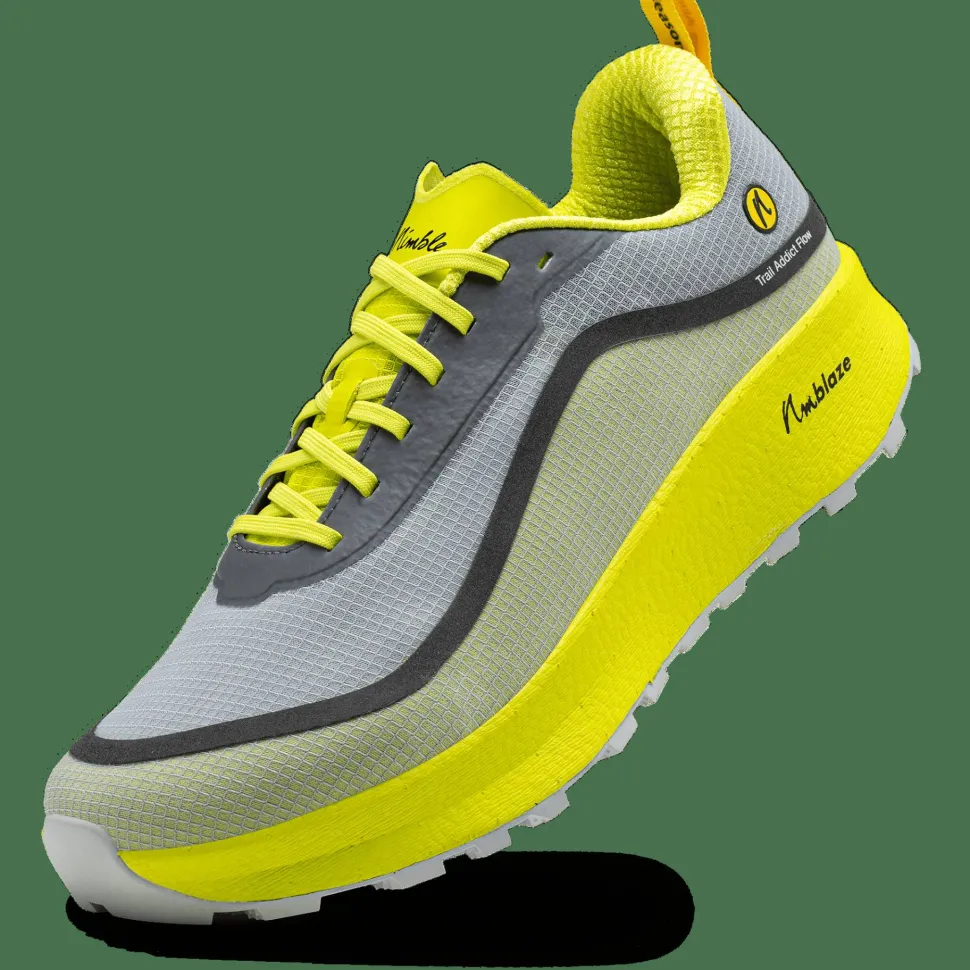 Joe Nimble Men's Trail Addict Flow+ Yellow/Grey II
