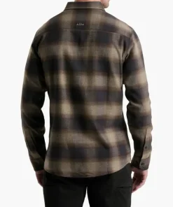 Kühl Men's Law Flannel Longsleeve Shirt Dark Roast