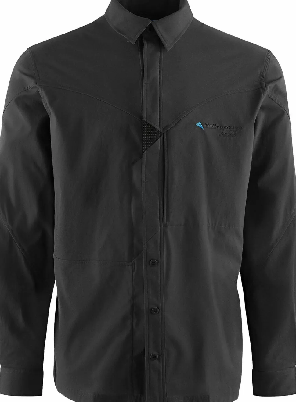 Klättermusen Men's Garm Long-Sleeve Shirt Raven