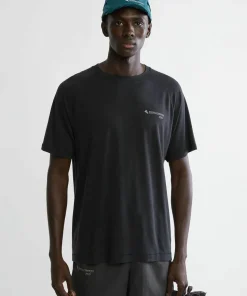 Klättermusen Men's Groa Shortsleeve Tee Raven