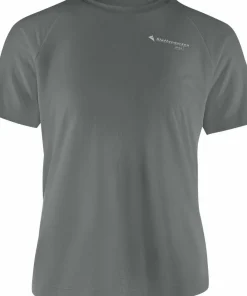 Klättermusen Men's Groa Shortsleeve Tee Teal Grey