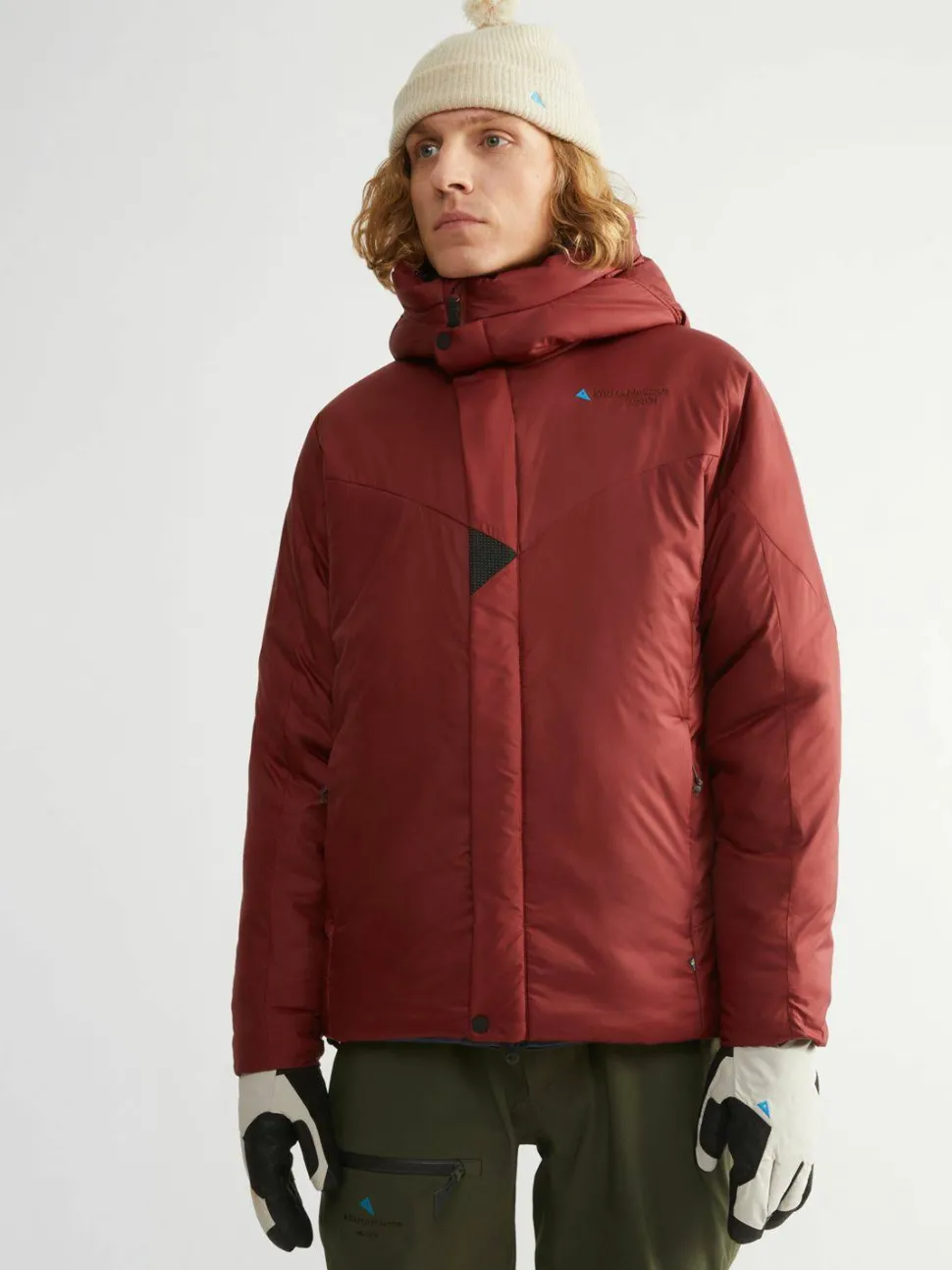Klättermusen Men's Lödyn Hood Jacket Madder Red