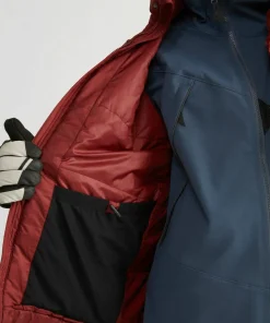Klättermusen Men's Lödyn Hood Jacket Madder Red