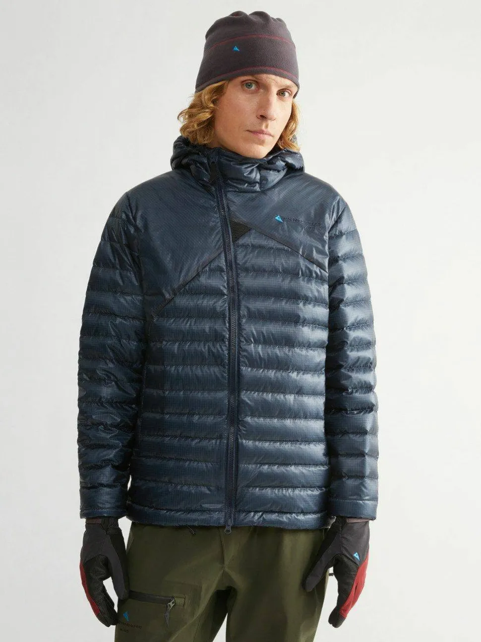 Klättermusen Men's Lopt Zip Hood Jacket Indigo Blue