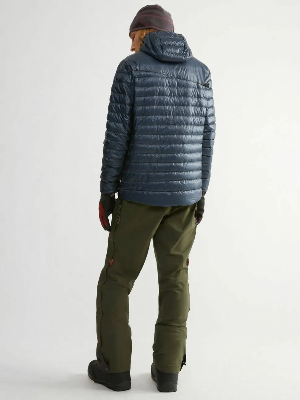Klättermusen Men's Lopt Zip Hood Jacket Indigo Blue
