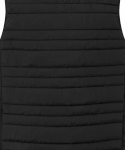 Knowledge Cotton Apparel Men's Go Anywear™ Quilted Padded Zip Vest Black Jet