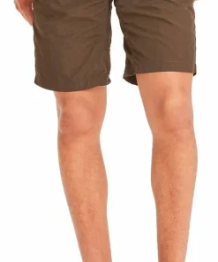 Knowledge Cotton Apparel Men's Trek Outdoor Light Packable Shorts Forrest Night