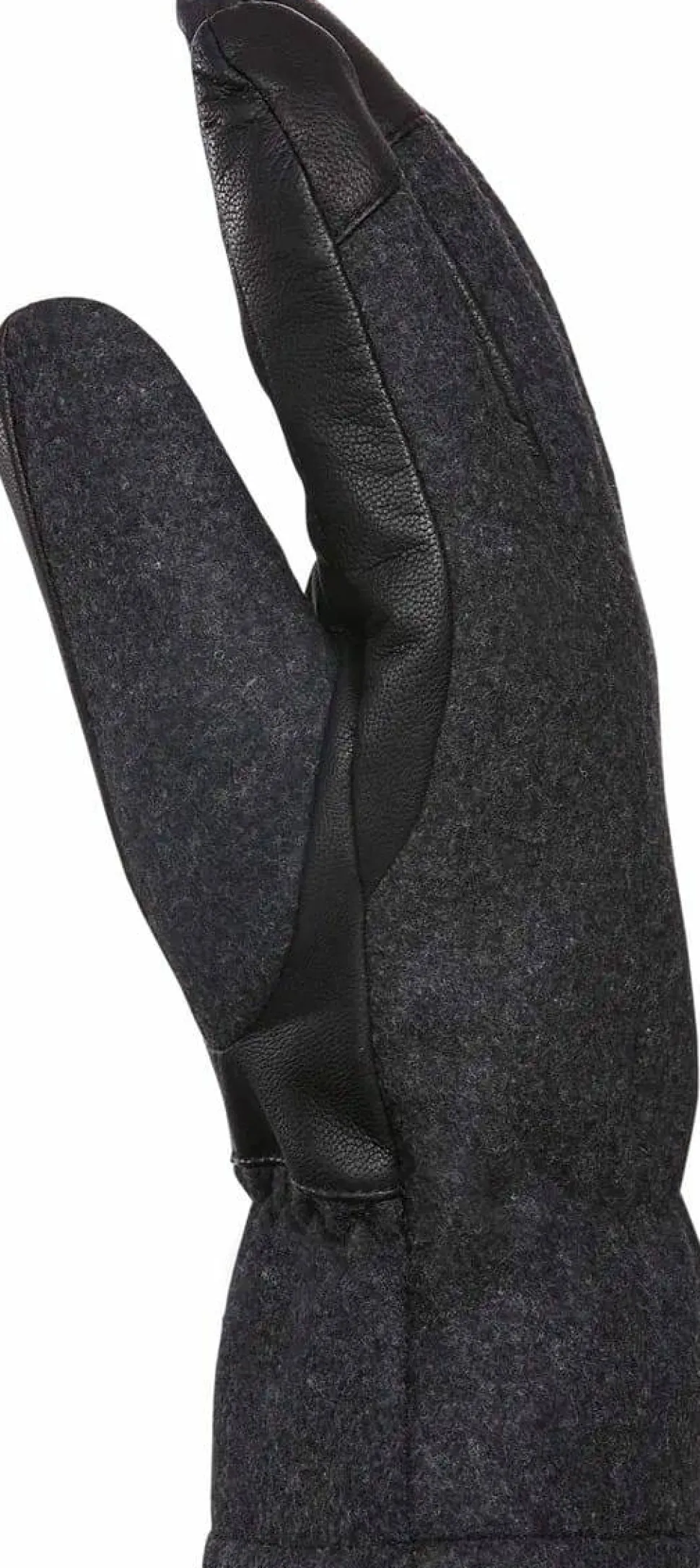 Kombi Men's Lumberjack Wool Blend Gloves Black