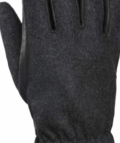 Kombi Men's Lumberjack Wool Blend Gloves Black