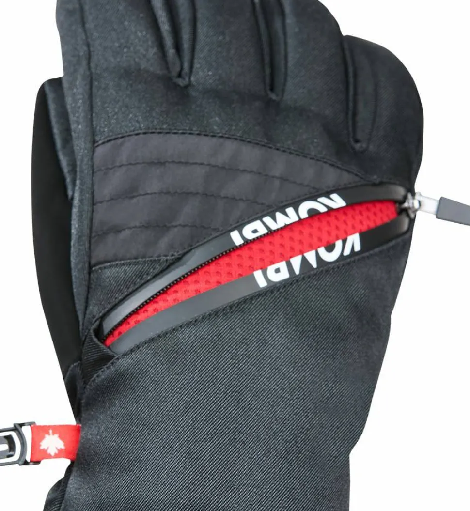 Kombi Men's Valley Waterguard Gloves Black
