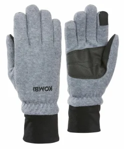Kombi Men's Windguardian Fleece Gloves Heather Grey