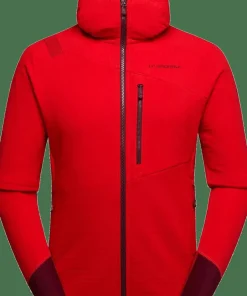 La Sportiva Men's Bristen Thermal Hoody Mountain Red/Redwood