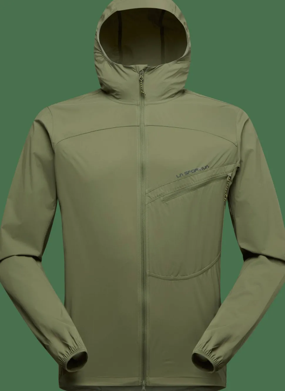 La Sportiva Men's Freeway Wind Jacket Cypress/Night Sky