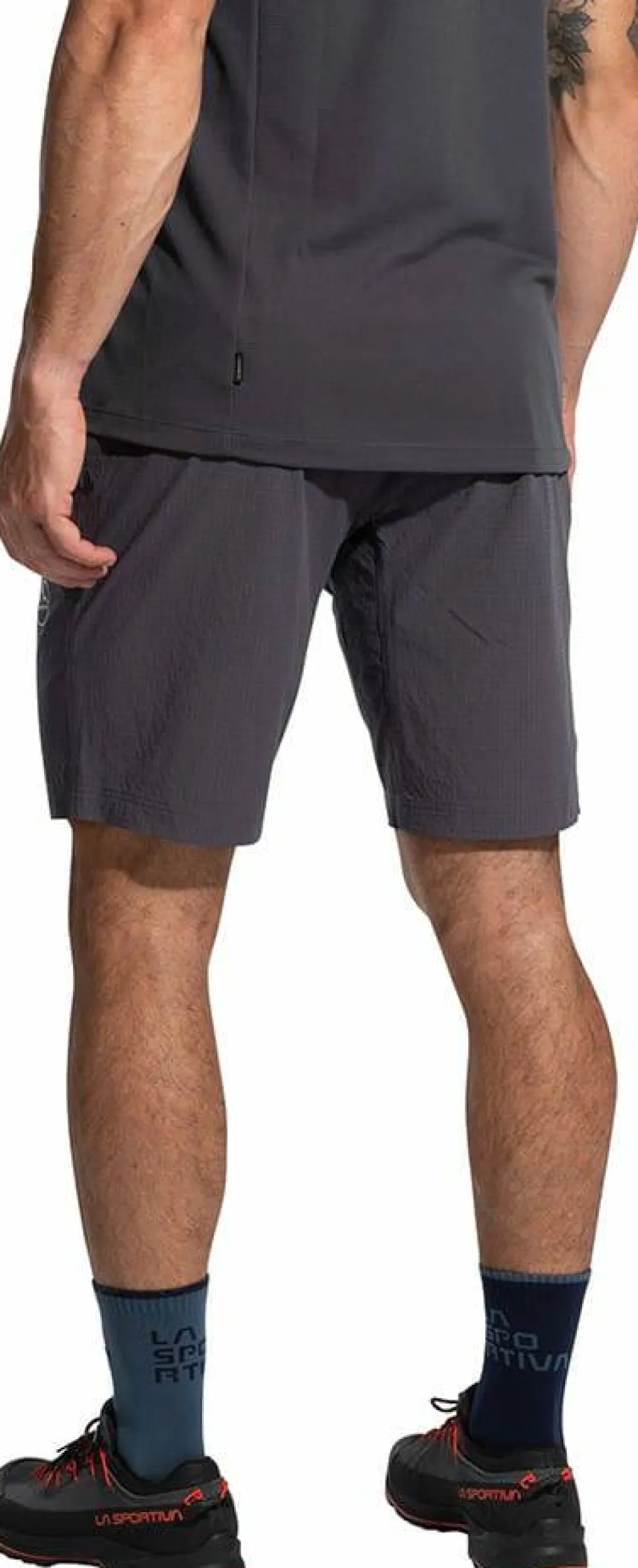 La Sportiva Men's Helixir Shorts Onyx/chalk