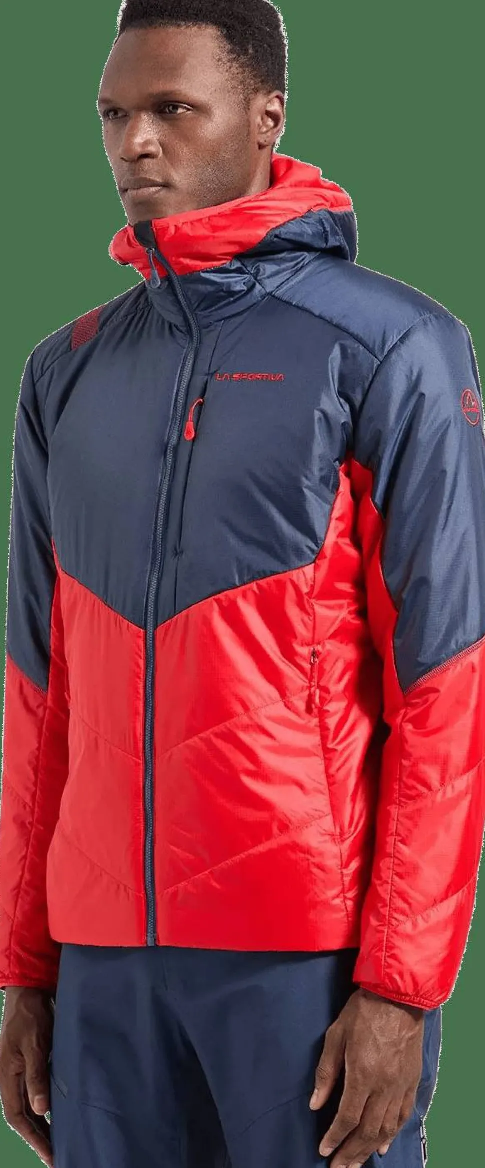 La Sportiva Men's Mythic Primaloft Jacket Night Sky/Mountain Red