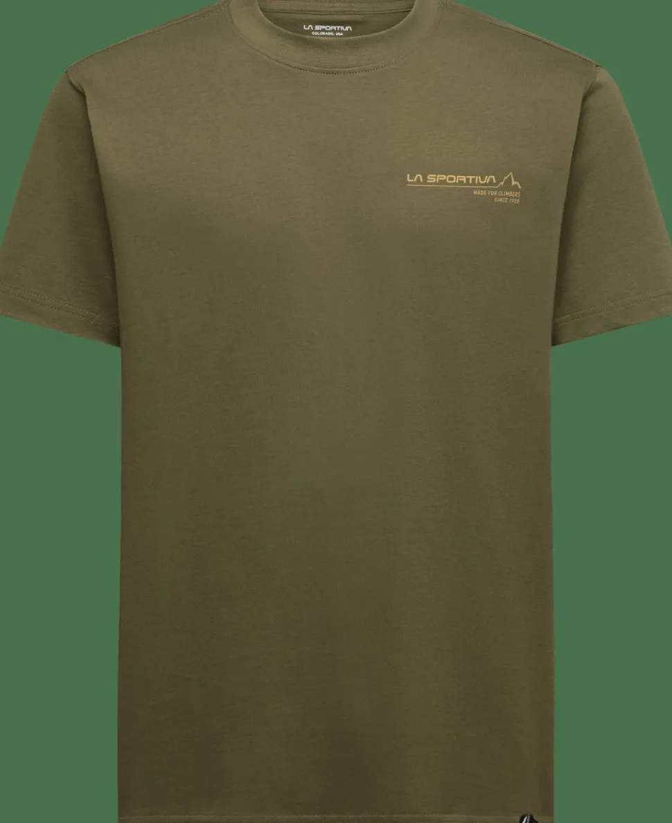 La Sportiva Men's Since 1928 T-Shirt Cypress/Sandstone
