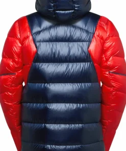 La Sportiva Men's Supercouloir Down Jacket Night Sky/Mountain Red