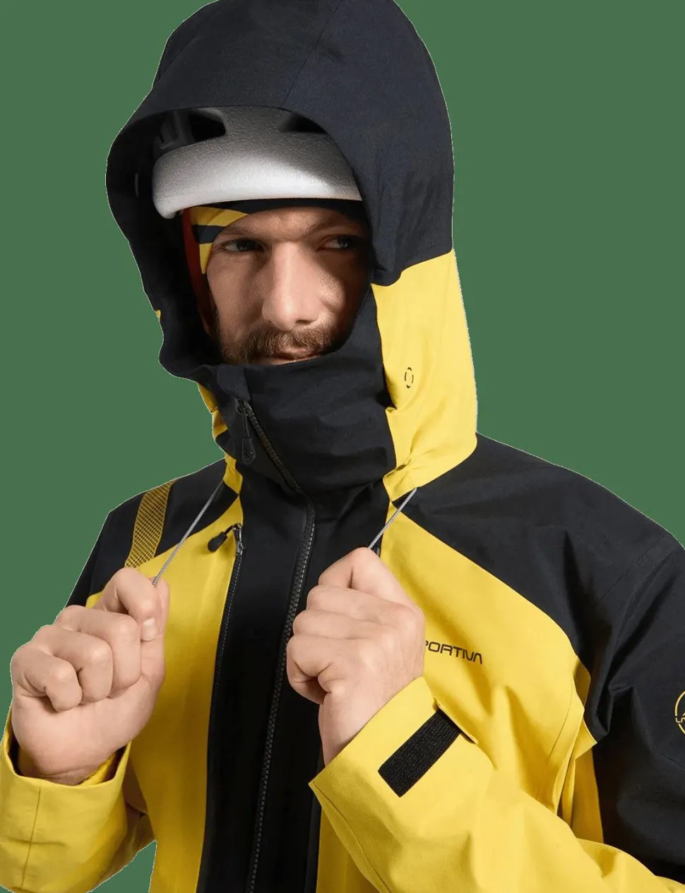 La Sportiva Men's Supercouloir GORE-TEX Pro Jacket Black/Yellow