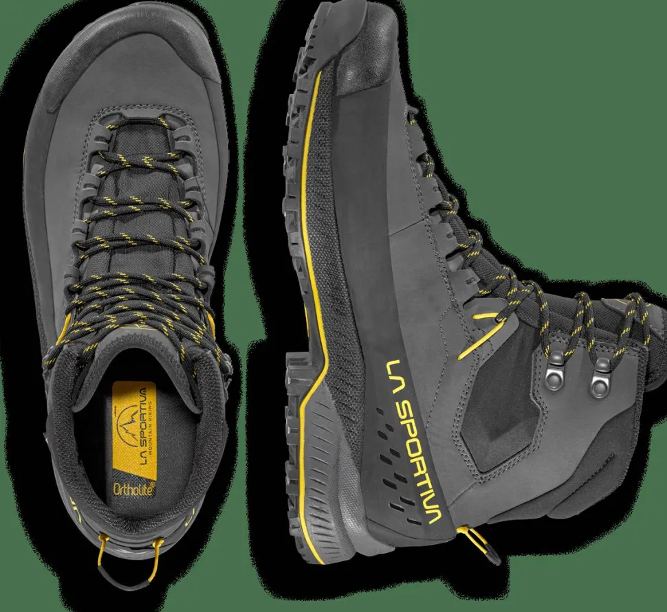 La Sportiva Men's TX5 Evo Mid GORE-TEX Carbon/Yellow