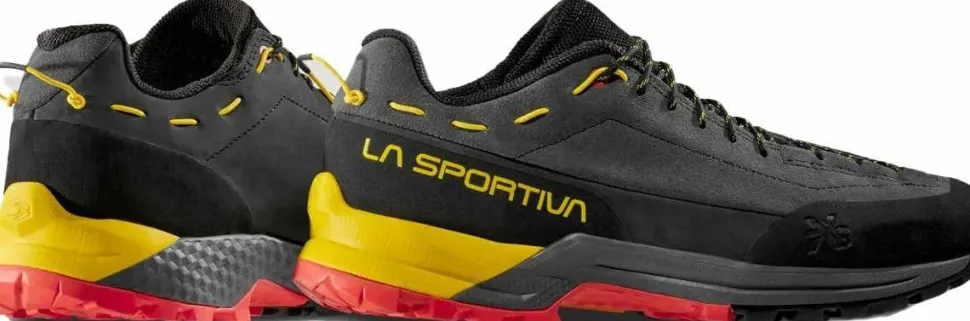 La Sportiva Men's TX Guide Leather Carbon/yellow