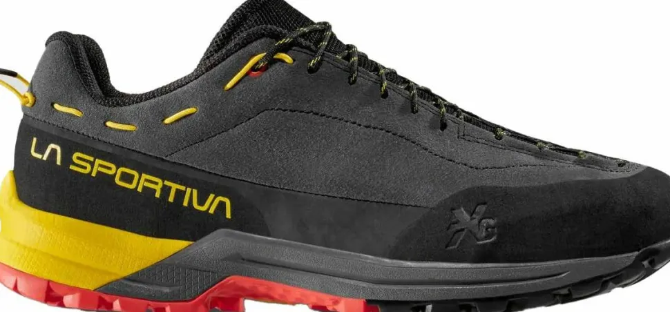 La Sportiva Men's TX Guide Leather Carbon/yellow