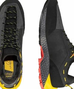 La Sportiva Men's TX Guide Leather Carbon/yellow