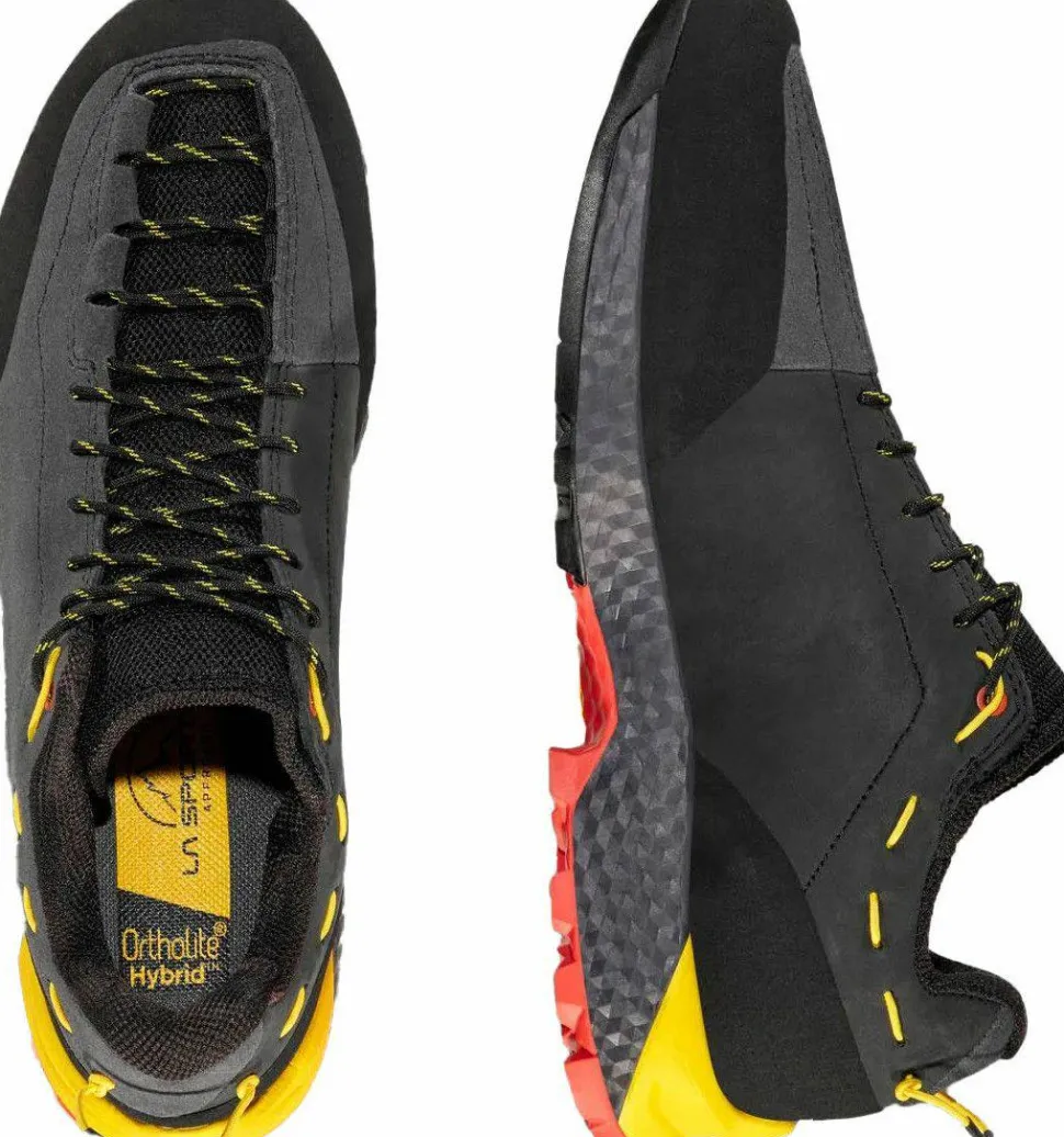 La Sportiva Men's TX Guide Leather Carbon/yellow
