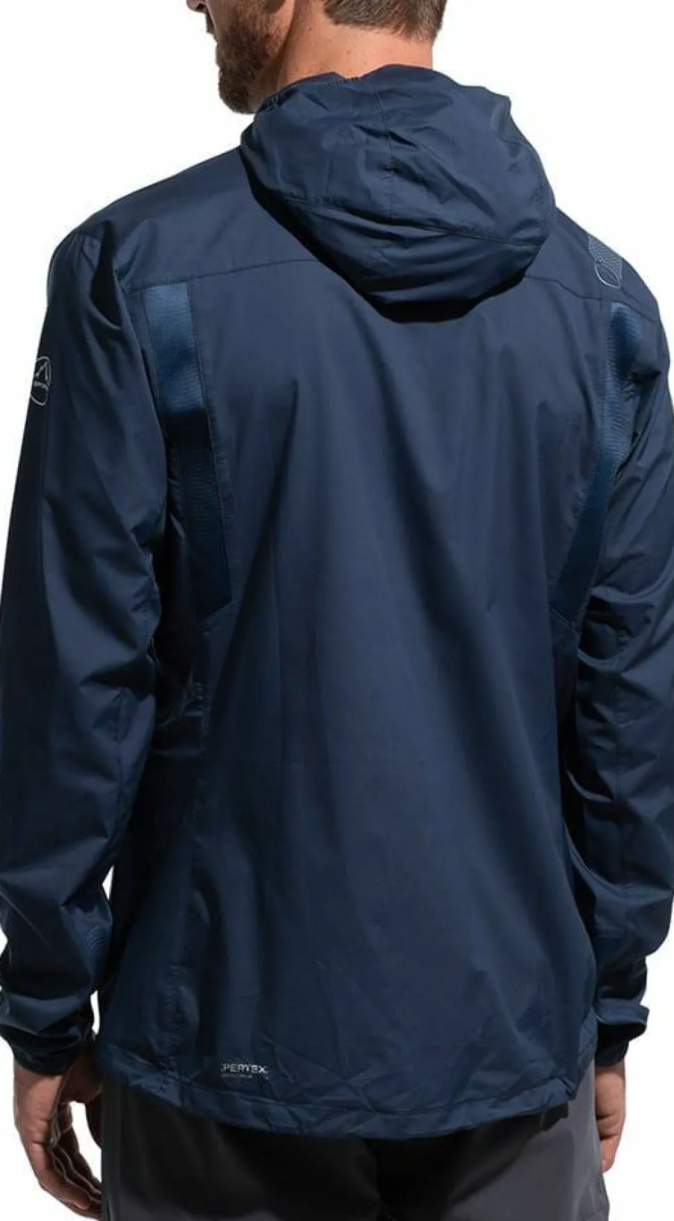La Sportiva Men's Wall Breeze Stretch Jacket Night Sky/chalk