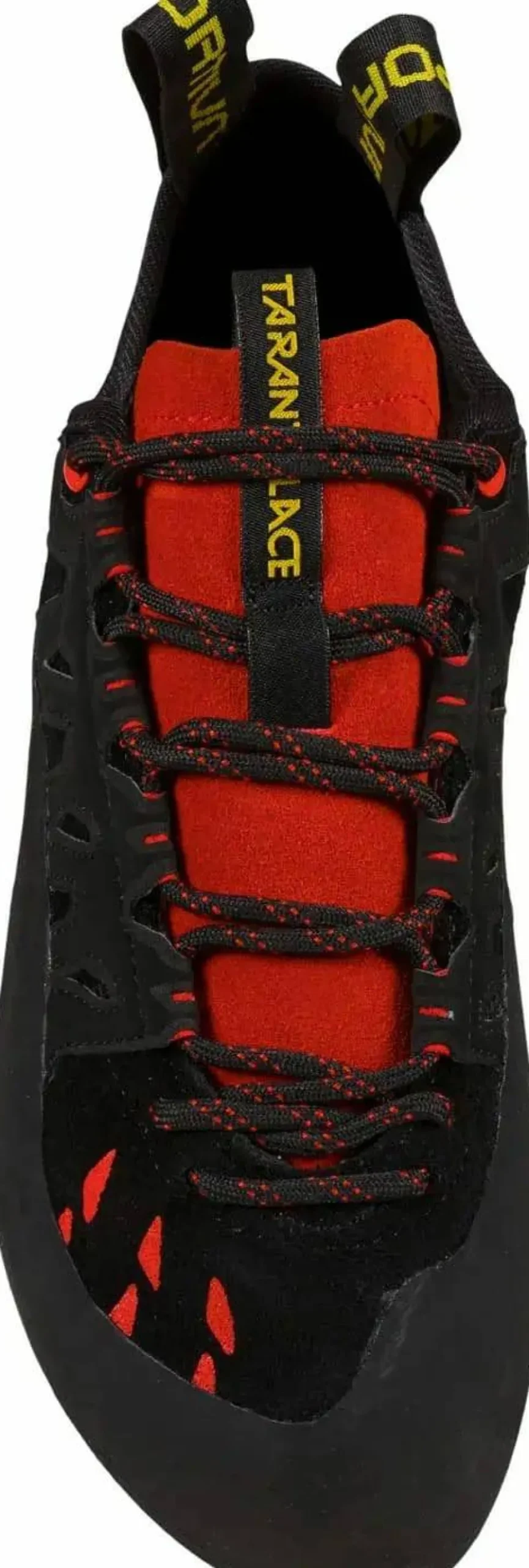 La Sportiva Unisex Tarantulace Climbing Shoes Black/Poppy