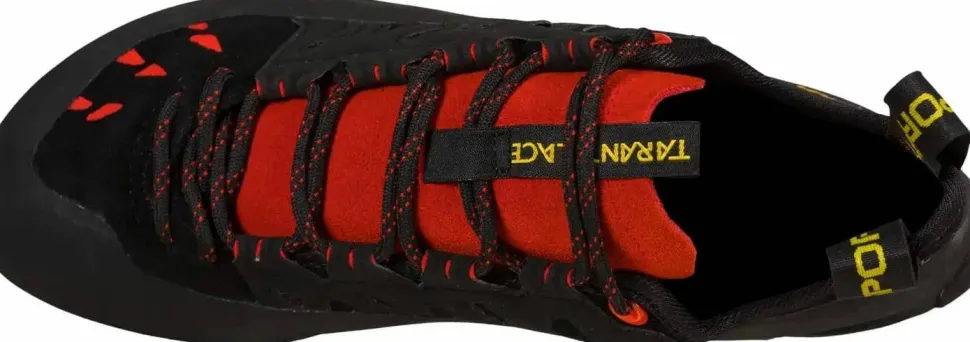 La Sportiva Unisex Tarantulace Climbing Shoes Black/Poppy